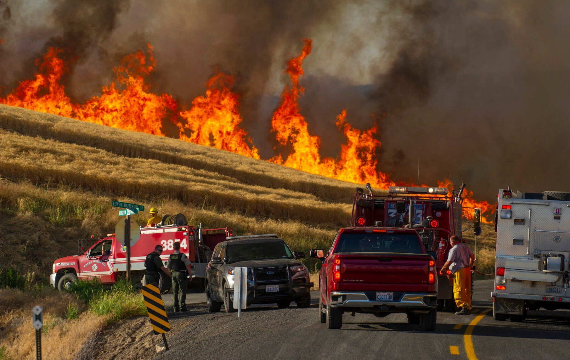 APTOPIX Western Wildfires